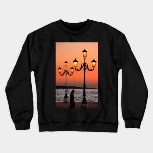 Silhouettes in Castelo, Venice Crewneck Sweatshirt